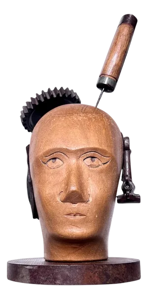 After Raoul Hausmann, Mechanical Head, 1970s, Wood