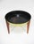 Wood Danish Teak Catch-All/Planter With Enamel Bowl For Sale - Image 7 of 7