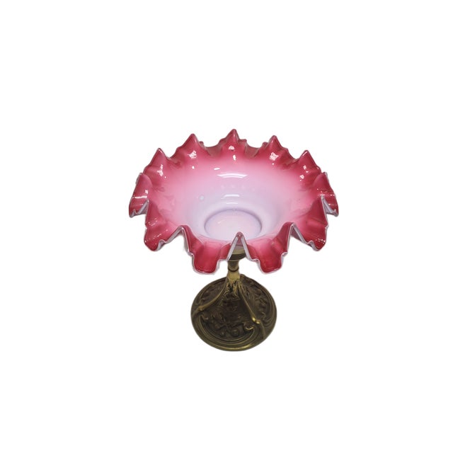 Art Nouveau Crystal Bowl on Stand from WMF, 1890s For Sale - Image 18 of 18