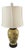 Vintage Yellow Cherry Blossom Pheasant Table Lamp For Sale