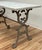 Antique French Marble Top Cast Iron Bistro Table For Sale In Kansas City - Image 6 of 14