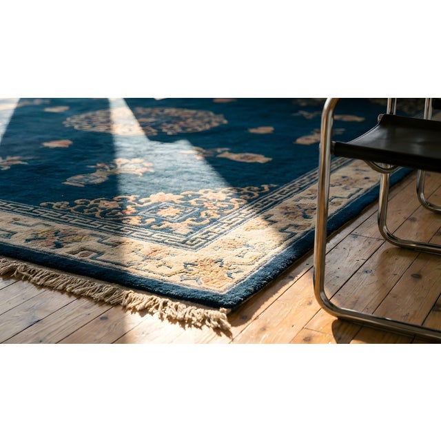 Early 20th Century Chinese Peking Carpet ( 10' x 12'4" - 305 x 375 ) For Sale - Image 14 of 15