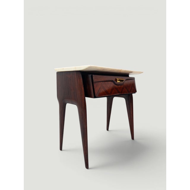 Mid-Century Modern Mid-Century Night Stands by La Permanente Mobili Cantù, 1950s, Set of 2 For Sale - Image 3 of 18