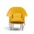 Mid 20th Century Eero Saarinen for Knoll Mid Century Womb Lounge Chairs With Ottomans - Pair For Sale - Image 5 of 13
