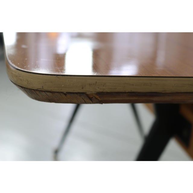 Italian Dining Table and Chairs by Carlo Ratti for Industria Legni Curvati, 1950s, Set of 7 For Sale - Image 15 of 18