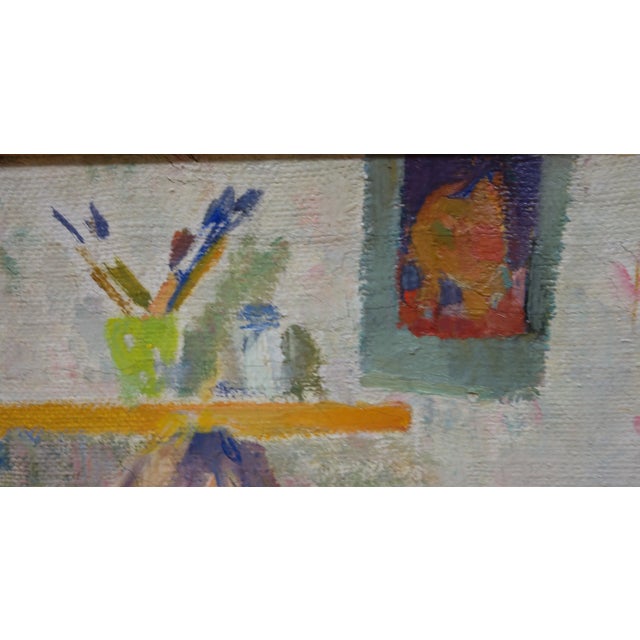 Olga Bogaevskaja, Interior of My Room, 1962 For Sale - Image 4 of 7