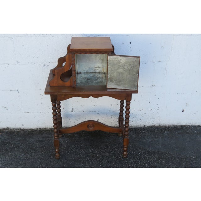 Early 1900s Cigar Tobacco Humidor Chest Box Cabinet 5693 For Sale - Image 10 of 12