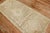 Vintage Neutral Short Turkish Kars Runner - 3' x 7'6" For Sale In New York - Image 6 of 7
