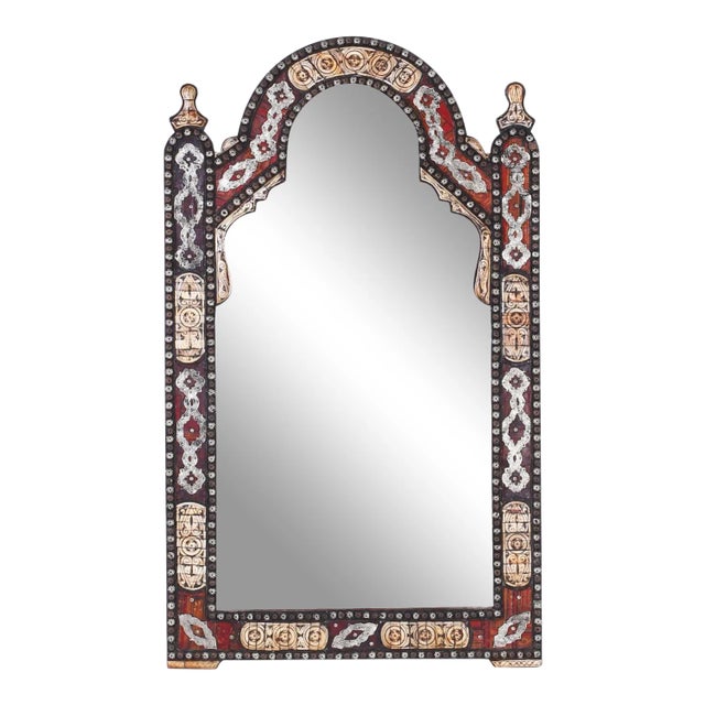 Large Antique Turkish Mirror For Sale