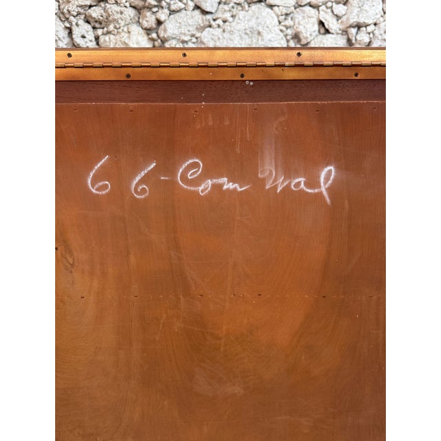 Vintage Mid-Century Modern Flip-Top Cocktail Bar Cabinet, C. 1960s For Sale - Image 13 of 16