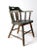 Wood Antique Painted Captain's Chair For Sale - Image 7 of 11