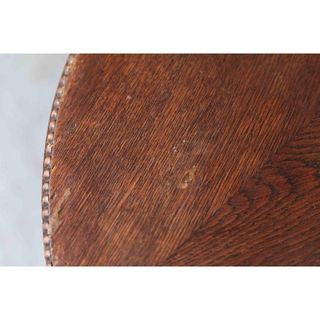 Amsterdamse School Side Table, 1920s For Sale - Image 9 of 14