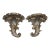 Louis XV Brackets Silver Leaf 1970s- A Pair For Sale
