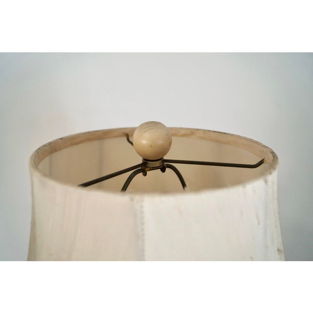 Karl Springer 1970’s Hollywood Regency Barley Twist Metal Floor Lamp For Sale - Image 4 of 12