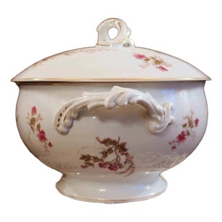 Porcelain Soup Bowl from DFB For Sale