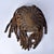 Textile Early 20th Century Bamileke Wood and Raffia Hat Cameroon For Sale - Image 7 of 13