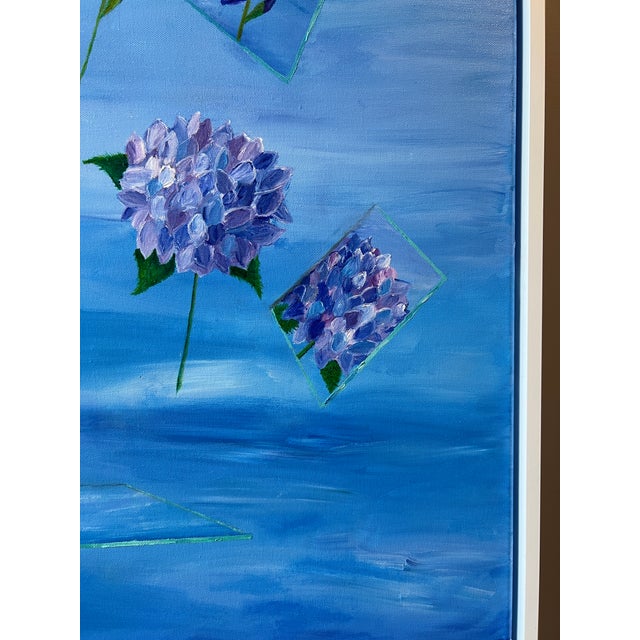 2020s "The Looking Glass" Pop Surrealist Oil Painting, Framed For Sale - Image 5 of 5