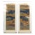 Set of 2, Tall Antique Japanese Nature Scroll Paintings For Sale