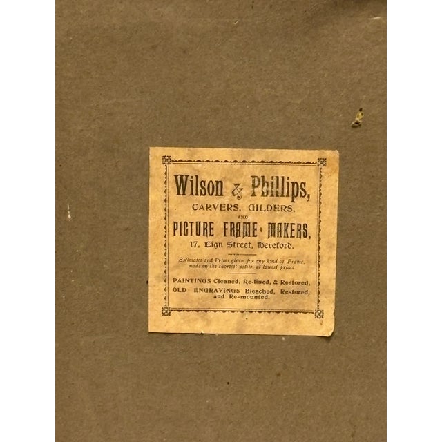 Early 20th Century Antique English Royal Medical Corps Ww1 Framed Embroidery Piece For Sale - Image 5 of 6