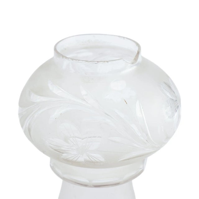 American Cast Bronze Single Arm Argand Lamp & Shade, C. 1810-15 For Sale - Image 12 of 12