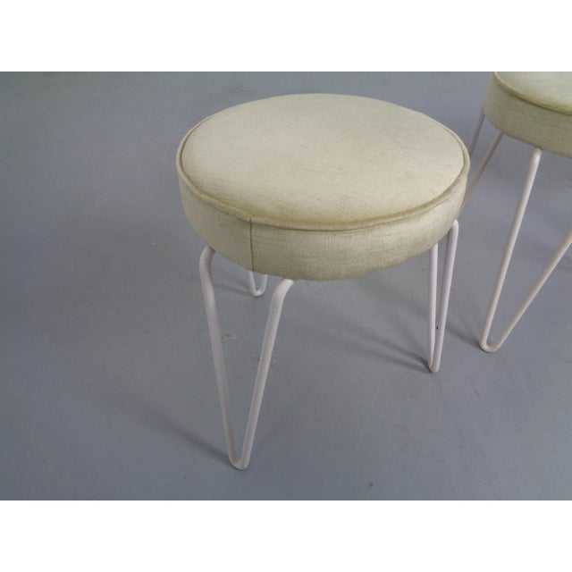 Mid-Century Hairpin Stools, 1960s, Set of 4 For Sale - Image 9 of 15