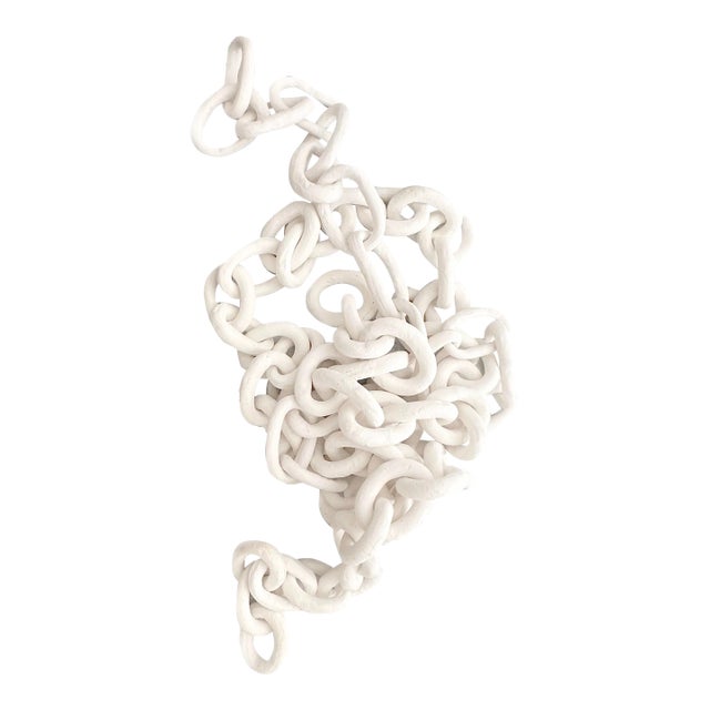 Porcelain Rain Chain Sculpture, Natascha Frazer 2023 For Sale