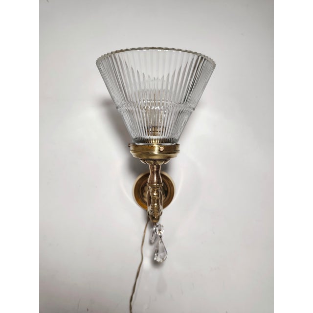 Vintage Spanish Bronze Wall Sconce, 1950s For Sale - Image 6 of 17