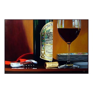 Thomas Stiltz Without a Care Original Art Painting on Canvas Certified Artwork For Sale