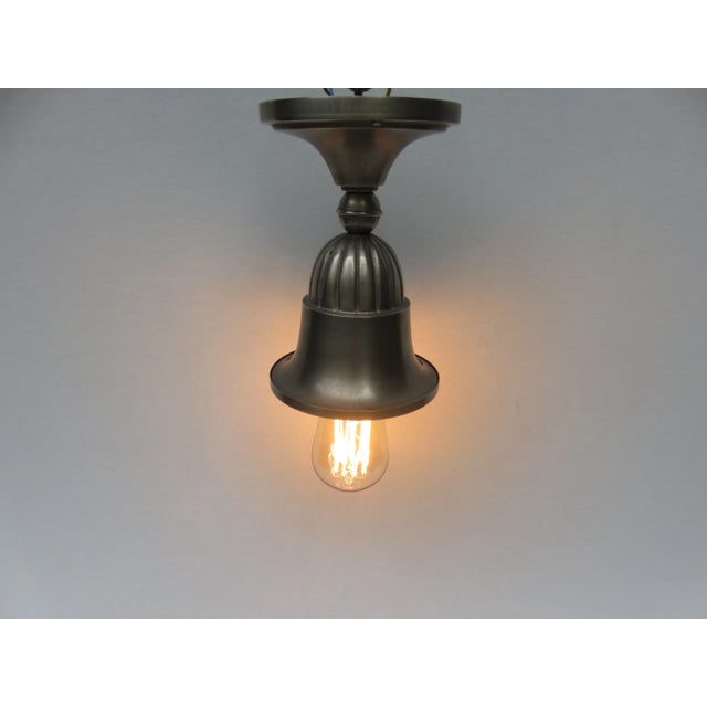 Antique Art Nouveau Ceiling Lights, Set of 10 For Sale - Image 15 of 18