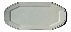 Vintage Narrow Royal Tognana Cream Porcelain Platter
