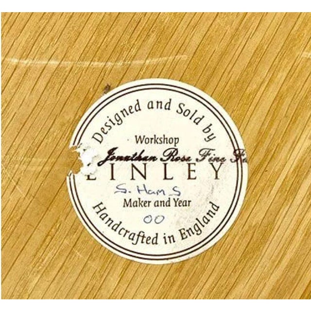 David Linley, Inlaid Dining Table, Burlwood Oak, United Kingdom, 2000s For Sale - Image 12 of 13