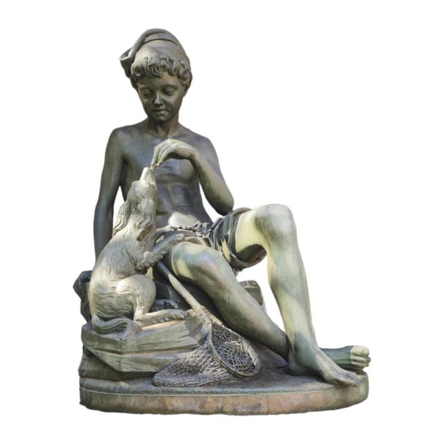 French Bronze Sculpture by E. Martin, 1890s For Sale - Image 13 of 18