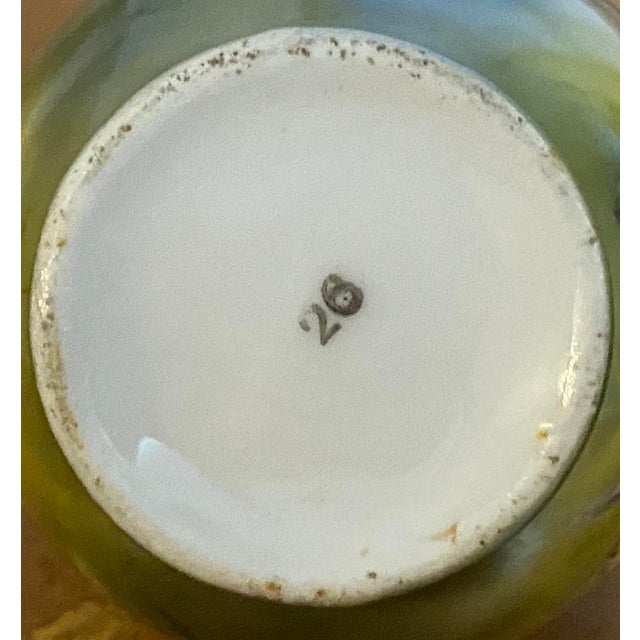 Early 20th Century Rare Royal Bayreuth Hand Painted Miniature Sugar: English Huntsman, Horse, Fox Hounds For Sale - Image 9 of 11