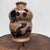 Vintage Dark Blue Glazed Ceramic Vase, Italy, 1990s For Sale - Image 17 of 17