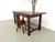 Pine Worktable with Grooved Top and Satin Brown Finish, 1960s For Sale - Image 12 of 18