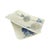 1960s Unger & Schilde Art Deco Revival Blue & Gold Porcelain Vanity Trays — Pair For Sale - Image 4 of 6