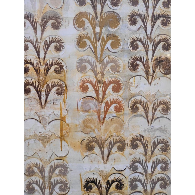 John Belingheri Large-Scale Abstract Painting, Nordstrom Collection, Framed For Sale In West Palm - Image 6 of 14