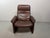 Mid-Century Design De Sede Chocolate Brown Leather Lounge Chair Model DS-50, Switzerland 1970s. A Swiss mid‑century lounge...