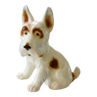 Hand Painted 1960's Westie Dog For Sale