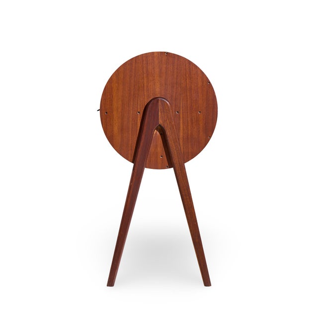 Egon Ostergaard Egon Østergaard Style Danish Teak Tambour Door Roll Top Desk For Sale - Image 4 of 9