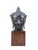 Vintage Southeast Asian Bronze Buddha Head For Sale - Image 4 of 8