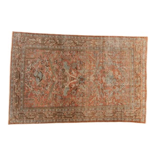 Vintage Distressed Mahal Rug - 4'6" x 6'8" For Sale