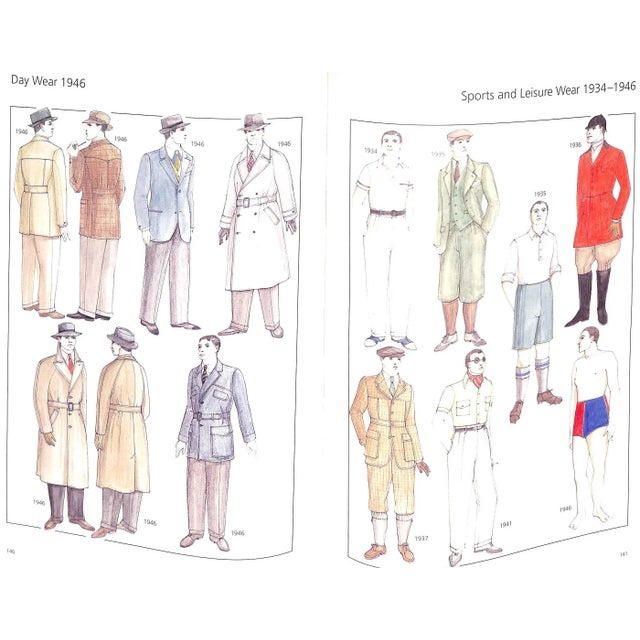 Gray "Men's Fashion the Complete Sourcebook" 1996 Peacock, John For Sale - Image 8 of 12