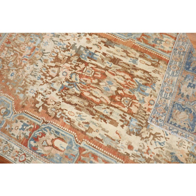 Textile Antique Zabihi Collection Karabagh Rug - 4'9" x 7'6" For Sale - Image 7 of 8