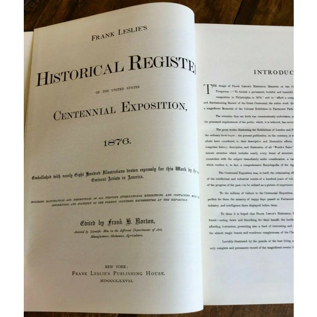 1970s Frank Leslie's Illustrated Historical Register of the Centennial Expo. 1876 For Sale - Image 5 of 12