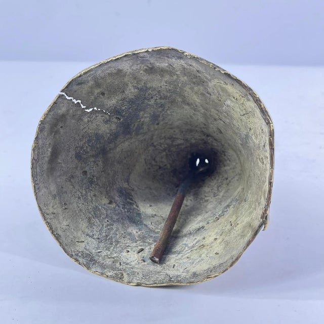Early 20th Century Early 20th Century Benue Brass Bell Nigeria For Sale - Image 5 of 7