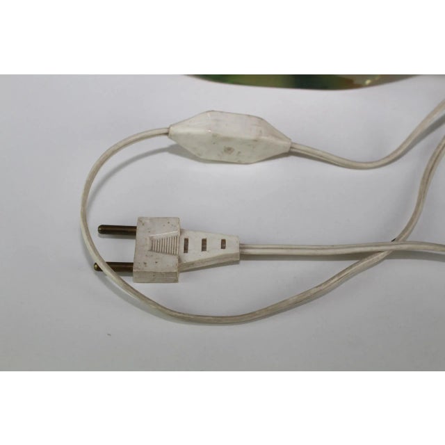 Acrylic and Parchment Table Lamp, 1950s For Sale - Image 6 of 12