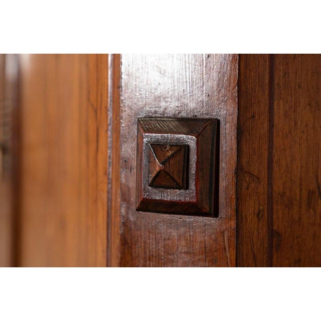 19th Century English Pine Christopher Wardrobe For Sale - Image 16 of 18
