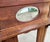 Antique French Provincial Carved Oak Hall Mirror with Beveled Glass and Shelf, 1890 For Sale - Image 6 of 15