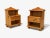 Swedish Mid-Century Modern, Pine, Nightstands, Sweden, 1960s Pair of modernist pine bedside cabinets or end tables...